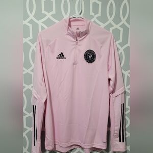 Adidas Mens Intermiami CF 1/4 Zip